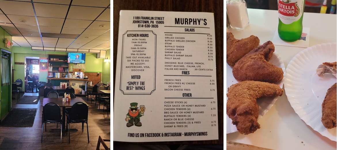 Murphy's Menu