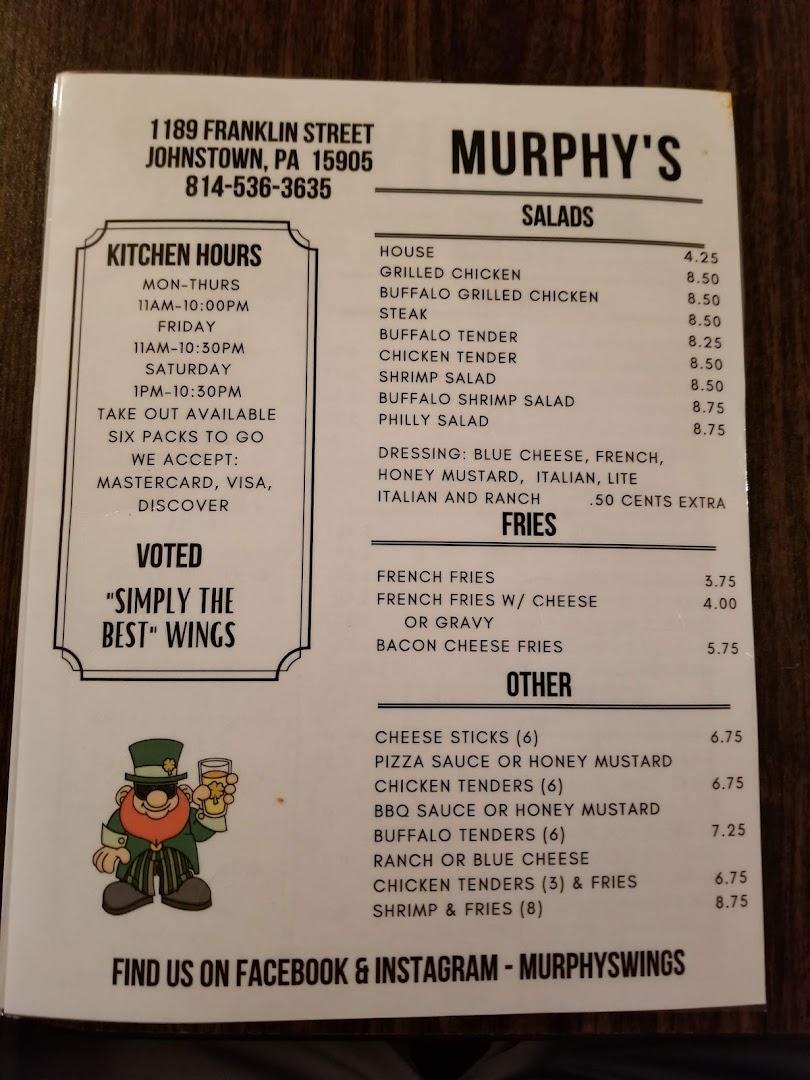 Murphy's Menu image 2